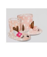 Deer Doe Toddler Girls House Shoes Slipper Boots Slippers Booties Slip p... - £6.32 GBP