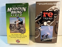 The Great Mountain Biking VHS Video 1988/Retread Movie 1996 VHS Both Excellent - £9.58 GBP