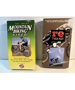 The Great Mountain Biking VHS Video 1988/Retread Movie 1996 VHS Both Excellent - $12.19