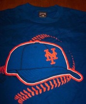 Vintage Style New York Mets Mlb Baseball T-Shirt Large New w/ Tag - £15.51 GBP
