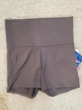 Motionwear Womens Dance Shorts Adult XL Gray New Nwt 7022 - $26.88 CAD