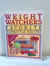 1993 Weight Watchers Favorite Homestyle Recipes 250 Winning Recipes Paperback Bk - £3.10 GBP