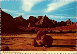 Vintage Chrome Badlands Postcard, Red Rocks South Dakota National Monument, Grig - $6.90