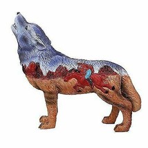 Ebros Wolf Spirit Collection Indian Rider Wolf Collectible Figurine - £21.62 GBP