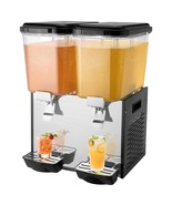 VEVOR Commercial Beverage Dispenser 18L x 2 Tanks Cold Juice Ice Drink D... - $12,550.61 MXN
