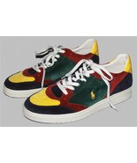Ralph Lauren Polo Court Thick Corduroy Color Block Shoes Men&#39;s 13 NWOT D... - $177.01 CAD