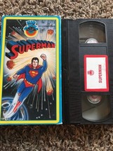 Superman VHS Interglobal Home Video Rare KID FLICKS 1987  - £6.67 GBP