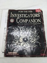 *DAMAGED* For The 1920s Investigators Companion Volume 2 New Occupations... - £35.29 GBP