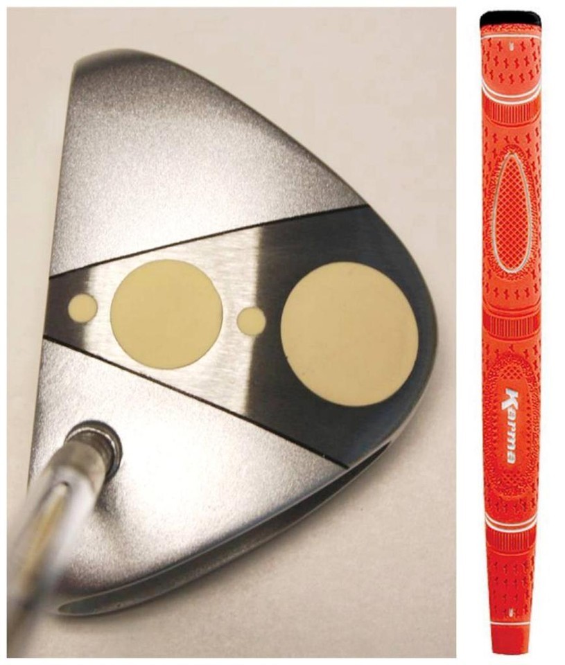 NEW CLASSIC 39 MENS PUTTER STROKE MASTER ORANGE MADE GOLF CLUB PUTTER - $51.46
