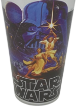 Star Wars Drinking Glass Darth Vader Poster New Hope Episode IV Zak Design - £27.65 GBP