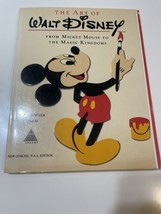 The Art of Walt Disney by Christopher Finch - Coffee Table Art Book 1975 - $18.70