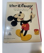 The Art of Walt Disney by Christopher Finch - Coffee Table Art Book 1975 - £14.41 GBP