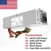 Power Supply 240W Replace For Dell Optiplex 9010 Sff H240As-01 3Ykg5 709... - $60.79