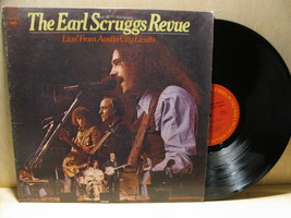 The Earl Scruggs Revue* – Live! From Austin City Limits LP 1977 - £11.80 GBP