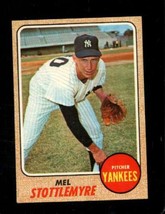 1968 Topps #120 Mel Stottlemyre Vgex Yankees Nicely Centered *NY12793 - £4.30 GBP