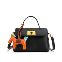 Fashion Elegant Pony Kelly Bag Authentic Leather Tactile Feel Women&#39;s Hand Bag 2 - £34.86 GBP