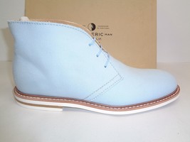 Generic Man Surplus Size 10 FLORENTINE Blue Canvas Ankle Boots New Mens ... - $117.81