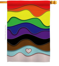 Pride House Flag 28 X40 Double-Sided Banner - $36.97