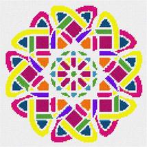 Pepita Needlepoint Canvas: Sukkah Star 6, 10&quot; x 10&quot; - £62.78 GBP+