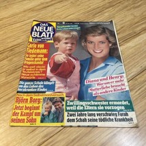 Das Neue Blatt magazine No 9  22 February 1989 Princess Diana Prince Harry KG - £15.87 GBP