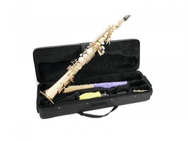 Dimavery SP-10 Bb Soprano Saxophone, Gold - £426.05 GBP