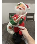 Annalee Santa with Stocking and Presents 1989 Vintage 18&quot; - $55.31 CAD