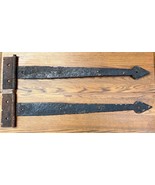 Antique Iron Strap Hinges 32 1/2&quot;  Salvage - $84.26 CAD