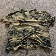 Papaya Mesh Sheer Lightweight Camo T-shirt Tee Top (M) Medium Women - €8,56 EUR