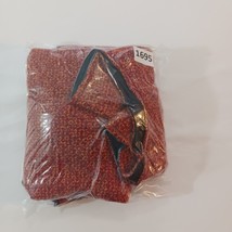 Firuze San Francisco Women's Back Zipper Orange Skirt Size 12 Made In USA image 12