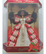 Vintage 1997 Mattel Happy Holidays Black Barbie # 17833 - £39.40 GBP