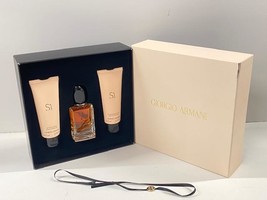 Giorgio Armani Si 3 pcs Gift Set For Women - NEW WITH BOX - £63.94 GBP