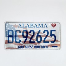  United States Alabama God Bless America Passenger License Plate BC92625 - £14.86 GBP