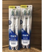 2 Packs Of 2 4 Total Oral-B Micro Pulse Battery Toothbrushes Plaque Removal - £22.02 GBP