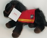 Wells Fargo Horse 2016 Legendary Pony Mike Plush Black Red Saddle Stuffe... - $14.80