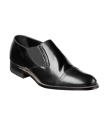 00017 , Stacy Adams Leather Shoes Madison Slip On Cap Toe - £105.55 GBP
