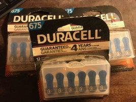 Lot of 36 Duracell - Hearing Aid Batteries Size 675 (Blue) - $129.79 MXN