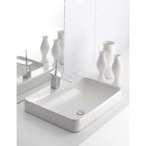Kohler K-2660-1-0 Vitreous China Above Counter Rectangular Bathroom Sink... - $336.60