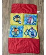 Vintage Backyardigans sleeping bag picnic blanket zip-up packable pillow... - $39.00