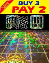 1053 Custom printed hologram VOID sticker label security warranty seal 0... - $54.00