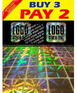 1053 Custom printed hologram VOID sticker label security warranty seal 0... - $54.00
