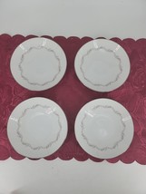 Leilani Style House Fine China Set Of 4 Small Desert Bowls Dishes 5-3/4&quot; Dia - £11.47 GBP
