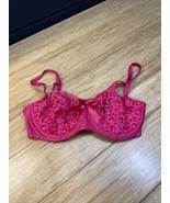 Victoria&#39;s Secret Bright Pink Push Up Bra Woman&#39;s Size 34D Lingerie  KG - $20.36 CAD