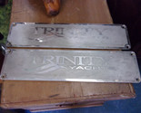 Trinity Yachts Stainless Steel heavy duty  Step Plates used pair - $296.95