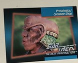 Star Trek Next Generation Trading Card 1992 #86 Prosthetics - £1.54 GBP