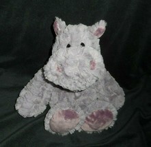 12&quot; Nat &amp; Jules Purple Baby Hippo Hippopotamus Stuffed Animal Plush Toy Soft - £22.77 GBP