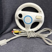 Official Nintendo Wii Wheel Remote Controller + Original Audio Video Cord - £9.32 GBP