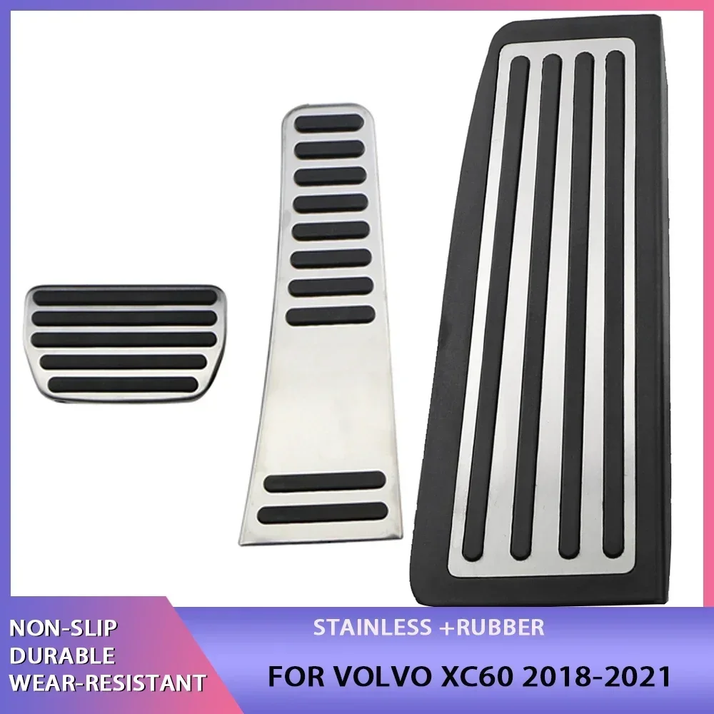 For Volvo XC60 2017-2021 Car Accelerator Brake Pedal Footrest Pedal Plat... - £10.37 GBP+