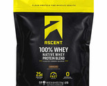 Ascent 100% Whey, Native Whey Protein Blend, Chocolate, 4.25 lbs - £195.78 GBP