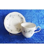 Johann Haviland Cup & Saucer Blue Garland Vintage Fine China Barvarian (Germany) - $9.49