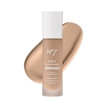 No7 Lift &amp; Luminate Triple Action Serum Foundation SPF 15 Sunscreen (BAM... - $315.94 MXN